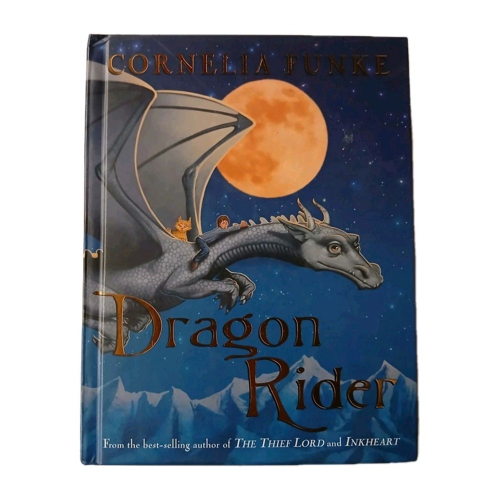 Dragon Rider by Funke Cornelia (2004,‎ Hardcover) juvenile fiction Books #B39